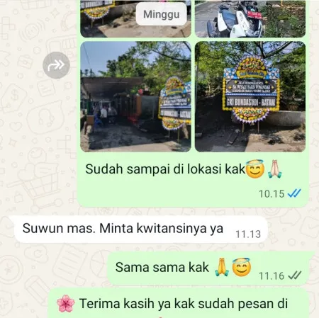 Pengiriman Papan Bunga Duka Jatinegara Jakarta Timur