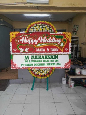 Papan Bunga di Jatinegara Jakarta Timur